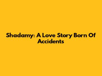Shadamy: A Love Story Born Of Accidents